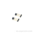 Conector de cabezal de clavija de paso de 2,0 mm 5P